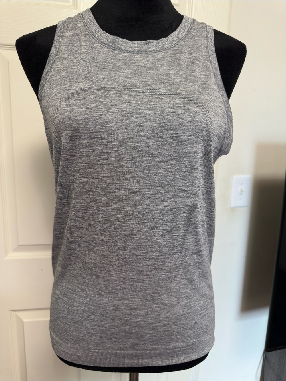 lululemon athletica Heather Gray Racerback Tank